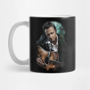 Johnny Cash Soulful Storytelling Mug